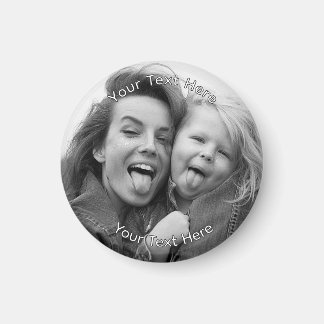 Erstellen Sie Ihr eigenes Foto individuell DIY Gra Magnet