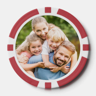 Erstellen Sie Ihr eigenes Foto individuelles Bild Pokerchips