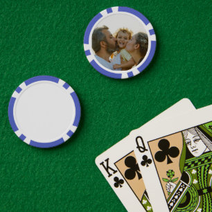 Erstellen Sie Ihr eigenes Foto individuelles Bild Pokerchips