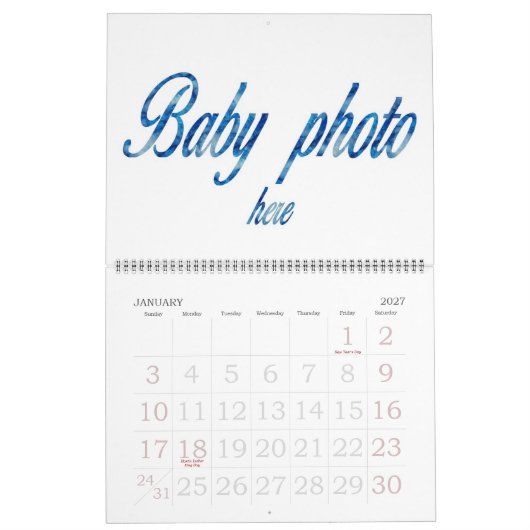 ERSTELLEN SIE IHR EIGENES FOTO KALENDER (Jan 2027)