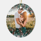 Erstellen Sie Ihr eigenes Foto Keramik Ornament (Links)