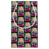 Erstellen Sie Ihr eigenes Foto kleine Geschenktasc Kleine Geschenktüte (Rückseite)