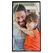 Erstellen Sie Ihr eigenes Foto Kleine Geschenktüte (Rückseite)