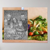 Erstellen Sie Ihr eigenes Foto Land Obst und Gemüs Poster (Vorne)