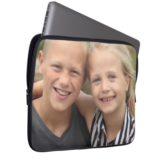 Erstellen Sie Ihr eigenes Foto Laptopschutzhülle (Vorne Rechts)