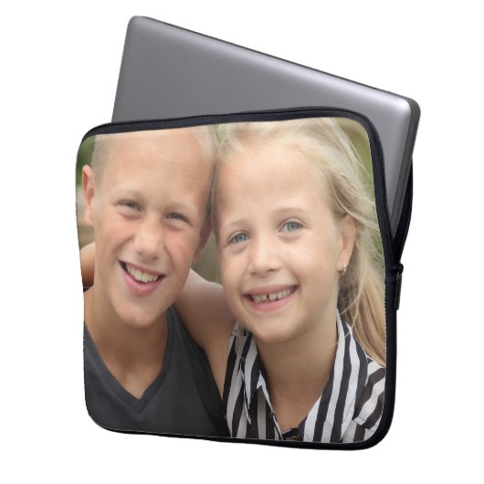 Erstellen Sie Ihr eigenes Foto Laptopschutzhülle (Vorderseite Links)