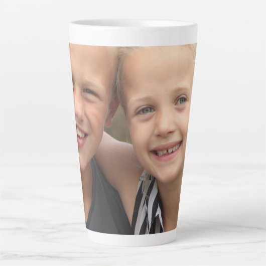 Erstellen Sie Ihr eigenes Foto Latte Tasse (Vorderseite)