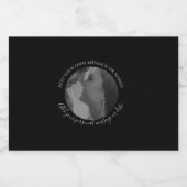 Erstellen Sie Ihr eigenes Foto Liquor Flasche Hoch Alkoholflaschenetikett (Einzelnes Label)