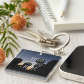 Erstellen Sie Ihr eigenes Foto mit benutzerdefinie Schlüsselanhänger (Vorderseite rechts)