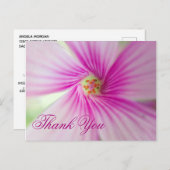 Erstellen Sie Ihr eigenes Foto mit Blumen. Vielen  Postkarte (Vorne/Hinten)