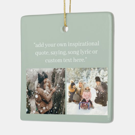 Erstellen Sie Ihr eigenes Foto mit einem Angebot Keramikornament (Links)