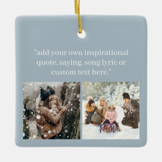 Erstellen Sie Ihr eigenes Foto mit einem Angebot Keramikornament (Vorderseite)