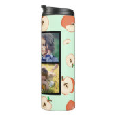 Erstellen Sie Ihr eigenes Foto mit Sommepäpfeln Thermosbecher (Nach rechts gedreht)