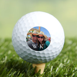 Erstellen Sie Ihr eigenes Foto Monogramm Golfball