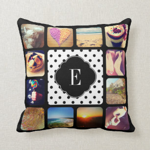 Erstellen Sie Ihr eigenes Foto-Monogramm Kissen