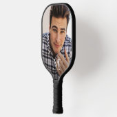 Erstellen Sie Ihr eigenes Foto Monogramm Minimalis Pickleball Schläger (Links)