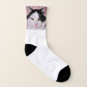 Erstellen Sie Ihr eigenes Foto-Monogramm Socken (Links - Innen)