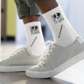 Erstellen Sie Ihr eigenes Foto-Monogramm Socken