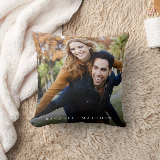 Erstellen Sie Ihr eigenes Foto | Namen hinzufügen Kissen (Decke)