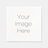 Erstellen Sie Ihr eigenes Foto Napkin-Papier Serviette (Vorderseite)