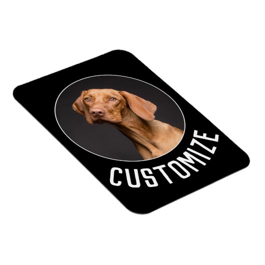 Erstellen Sie Ihr eigenes Foto oder Bild und Text Magnet (Rechte Seite)