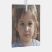 Erstellen Sie Ihr eigenes Foto Ornament Aus Glas (Vorderseite Rechts)