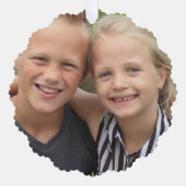 Erstellen Sie Ihr eigenes Foto Ornament Karte (Vorderseite)