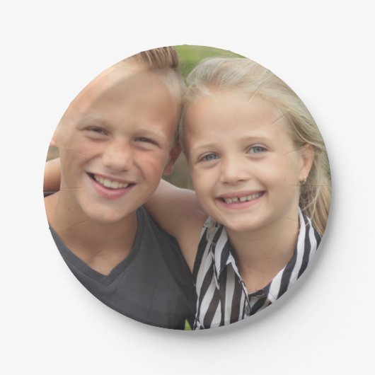 Erstellen Sie Ihr eigenes Foto Pappteller (Vorderseite)