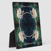 Erstellen Sie Ihr eigenes Foto Peach Rose und Buds Fotoplatte (Seite)