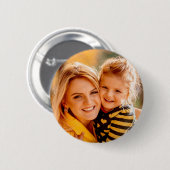 Erstellen Sie Ihr eigenes Foto Personalisiert benu Button (Vorne & Hinten)