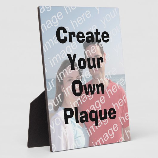 Erstellen Sie Ihr eigenes Foto Plaque Fotoplatte (Seite)