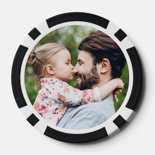 Erstellen Sie Ihr eigenes Foto Pokerchips (Rückseite)