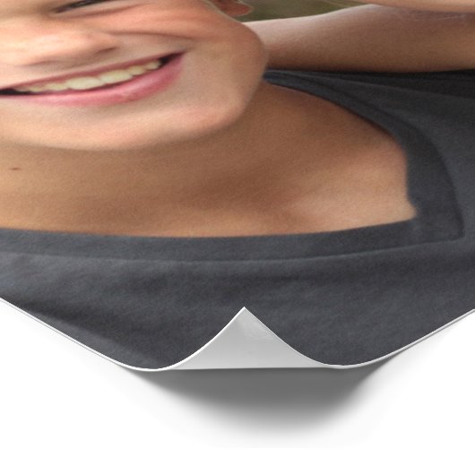 Erstellen Sie Ihr eigenes Foto Poster (Ecke)