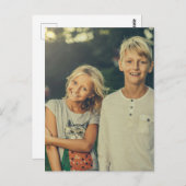 Erstellen Sie Ihr eigenes Foto Postkarte (Vorne/Hinten)