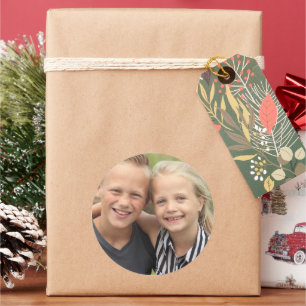 Erstellen Sie Ihr eigenes Foto Runder Aufkleber