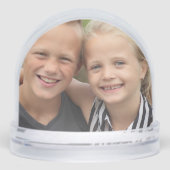 Erstellen Sie Ihr eigenes Foto Schneekugeln (Vorderseite)