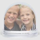 Erstellen Sie Ihr eigenes Foto Schneekugeln (Rückseite)