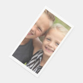 Erstellen Sie Ihr eigenes Foto Serviette (Ecke)
