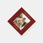 Erstellen Sie Ihr eigenes Foto Serviette (Ecke)