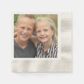 Erstellen Sie Ihr eigenes Foto Serviette (Vorderseite)