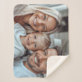 Erstellen Sie Ihr eigenes Foto Sherpadecke (Vorderseite)