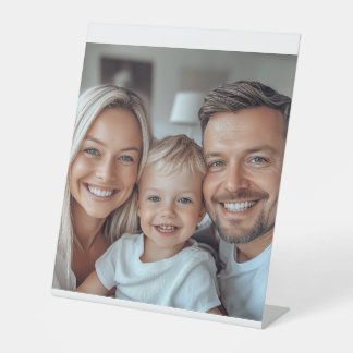 Erstellen Sie Ihr eigenes Foto Sockelschild