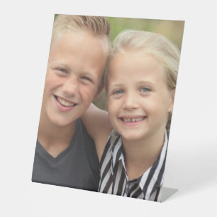 Erstellen Sie Ihr eigenes Foto Sockelschild