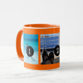 Erstellen Sie Ihr eigenes Foto Stilmoment 3 Bilder Tasse (Vorderseite Links)