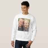 Erstellen Sie Ihr eigenes Foto Sweatshirt (Vorne ganz)