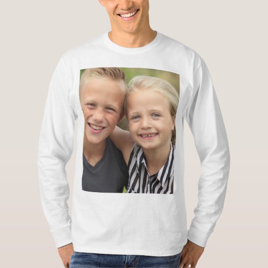 Erstellen Sie Ihr eigenes Foto T-Shirt (Vorderseite)