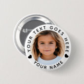 Erstellen Sie Ihr eigenes Foto Text- und Name-Abze Button (Vorne & Hinten)