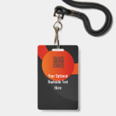 Erstellen Sie Ihr eigenes Foto- & Textabzeichen Ausweis (Rückseite mit Lanyard)