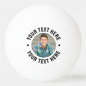 Erstellen Sie Ihr eigenes Foto Tischtennisball (Vorderseite)