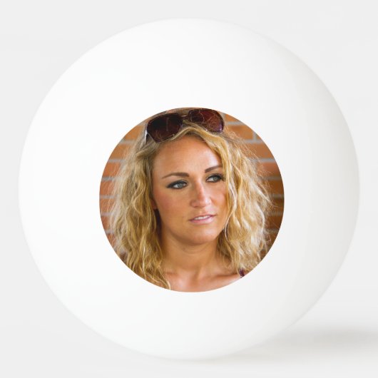 Erstellen Sie Ihr eigenes Foto Tischtennisball (Vorderseite)